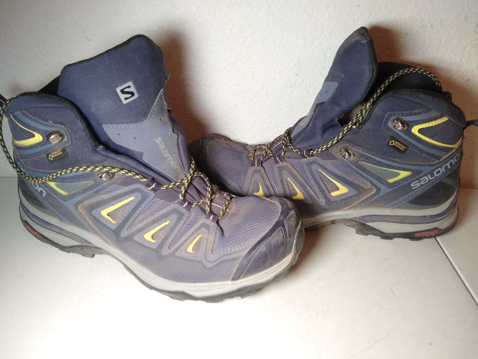 Salomon X Ultra Mid Goretex stivali da trekking scarpe stringate uomo 8 5 GRATIS S&H!