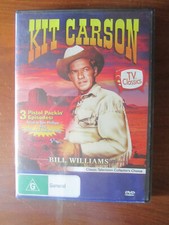 DVD  KIT CARSON TV CLASSICS BILL WILLIAMS    GREAT  ** MUST SEE ****