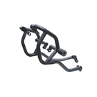 "CRASH GUARD WITH DUAL SLIDERS, BLACK" FIT FOR ROYAL ENFIELD BEAR 650