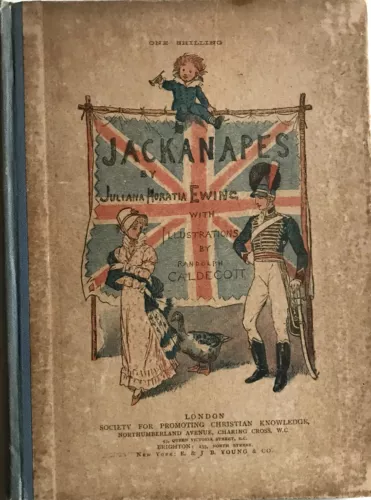 JACKANAPES Juiana Horatia Ewing Randolph Caldecott hardback 1900s Childs Classic