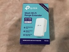 TP-Link mesh Wi-Fi range extender AC 1200 dual band 867 MBS 5 GHZ RE300 openbox