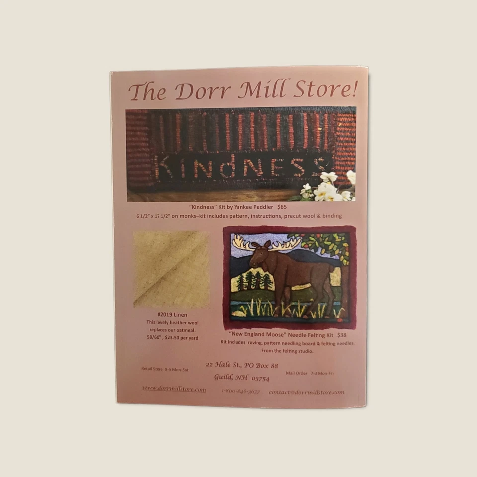 Tapete NOS Hooking Magazine setembro/outubro de 2021 (MSRP $11.95) - Imagem 4 de 4