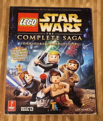 ORIGINAL LEGO STAR WARS THE COMPLETE SAGA STRATEGY GUIDE BY PRIMA GAMES