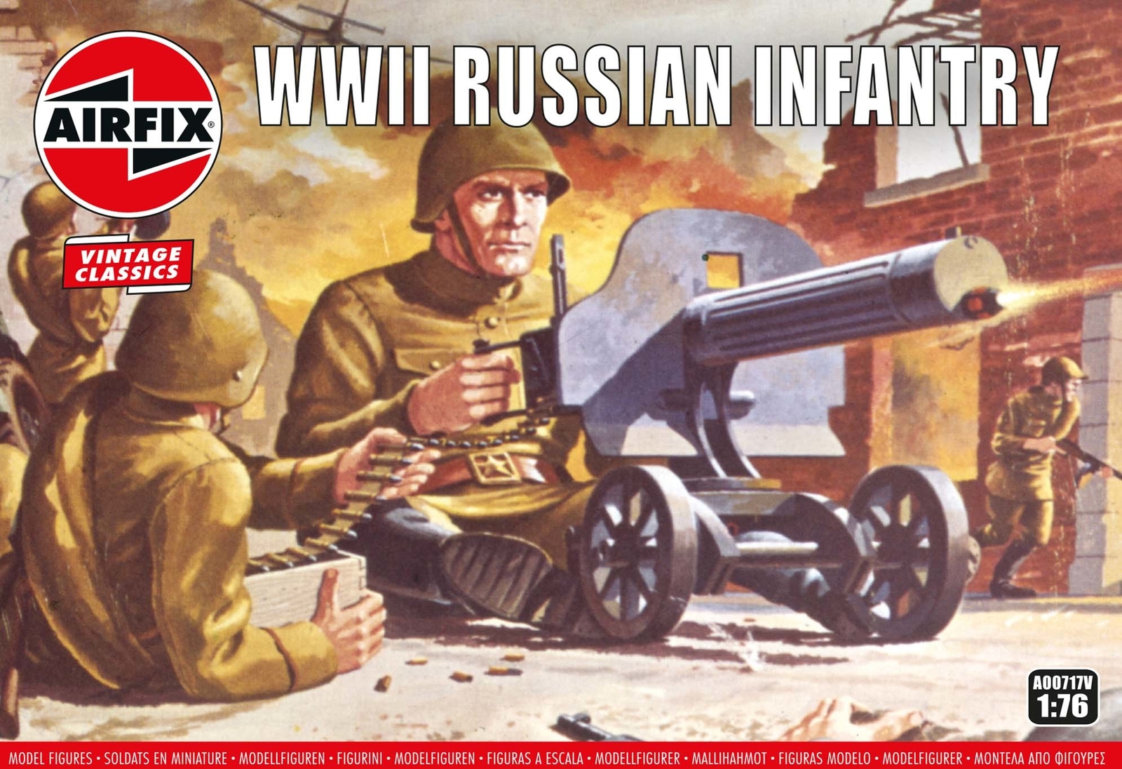 Airfix A00717V Russian Infantry Plastic Kit