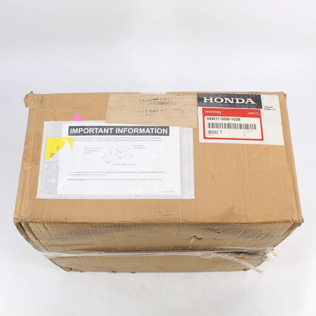 Honda Wheel Alloy Part Number 08W17 SDB 103B eBay