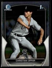 2023 Bowman Draft Chrome Refractors Christian Oppor Chicago White Sox #BDC-82