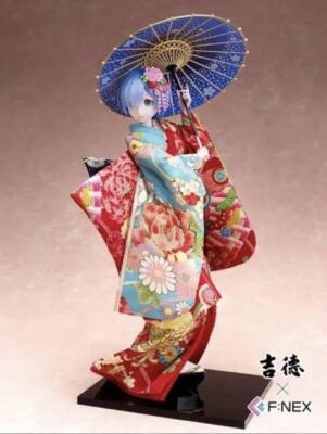 NEU Re Zero REM Japanische Puppe 1/4 Maßstab Figur 400mm 2021 YOSHITOKU KIMONO