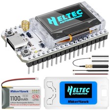 ESP32 LoRa V3 Development Board 1100mAh Battery N30 Protect Case Set - wi...