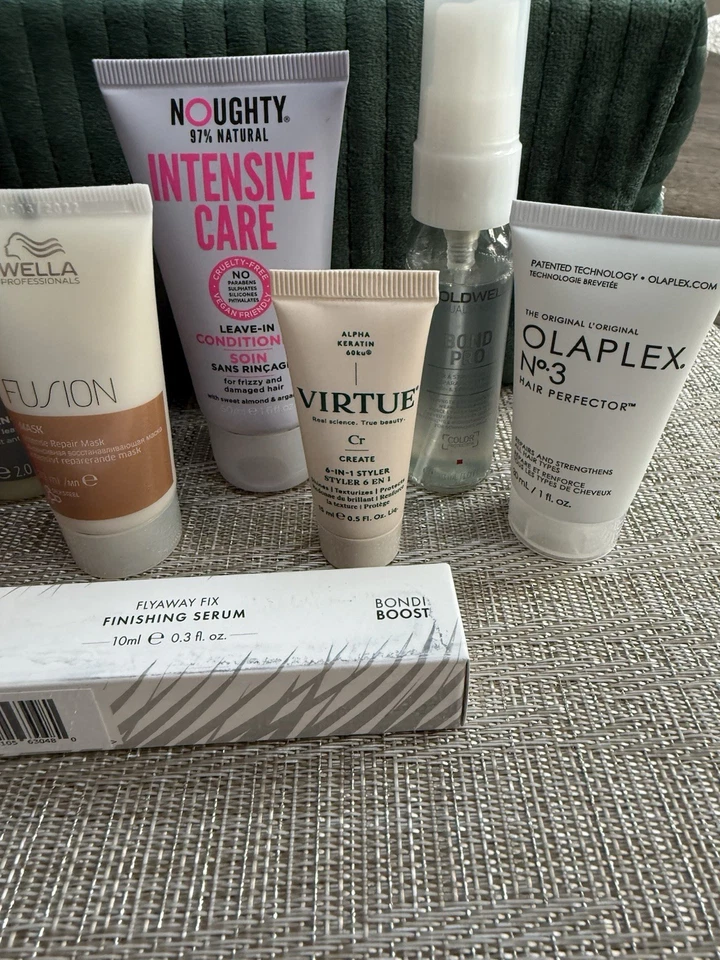 Virtue, Matrix, Redken, Wella Hair Kit 8 Travel Size Products Value £79 Free Bag - Image 3 of 4