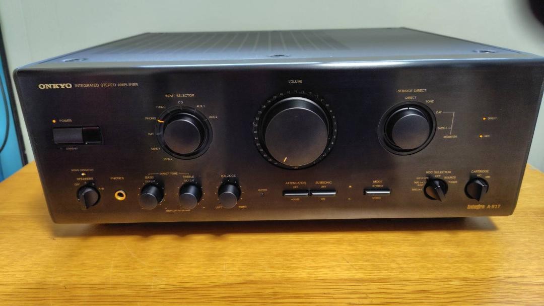 ONKYO Integra A-917R ジャンク　通電確認済 ONKYO Integra A-917R ジャンク 通電確認済 - メルカリ