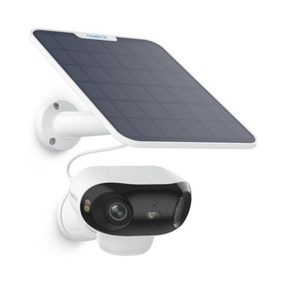 Reolink Argus 4 Pro 4K 8MP Solar Überwachungskamera Aussen Akku 180°-Weitwinkel