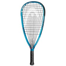 Laser Black  Blue Pre-Strung Racquetball Racquet