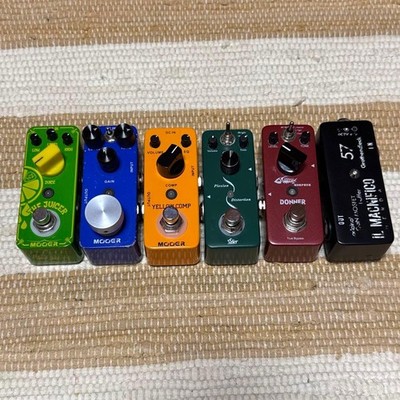 Mooer Guitar Effect Pedals 6 Set Bundle