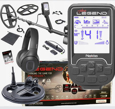 Nokta Legend Pro Waterproof Bluetooth Metal Detector Kit w/ Coils & Headphones
