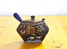 景泰蓝古董日本茶壶| eBay