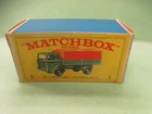 Mint Matchbox Lesney #1 Mercedes Truck [Orginal Box some wear/smudges] England