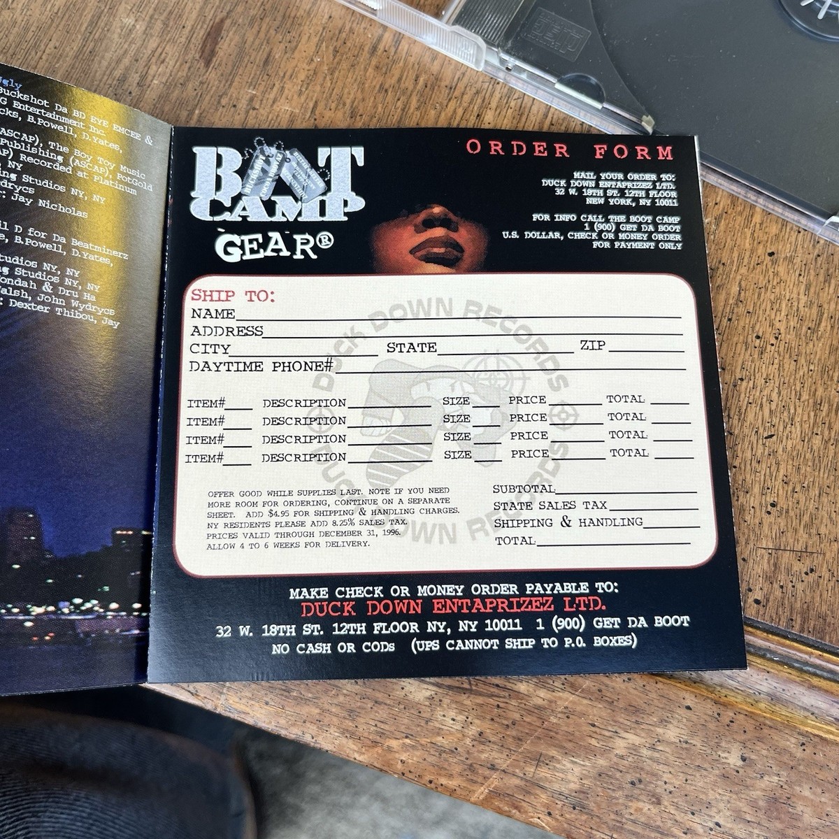 CASE ONLY** O.G.C. - DA STORM - OG 1996 CD RARE - Boot Camp Clik