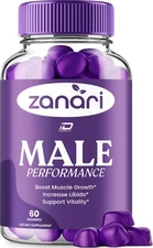 (1 Pack) Zanari Gummies for Men – Zanari Male Gummy Natural Blend Reviews