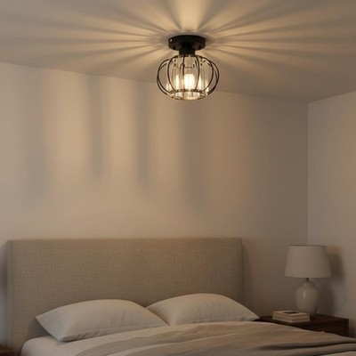 Kristall Deckenlampe Kristalldesign runde Kristalllampe luxuriöser Stil für