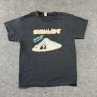 Parliament Mothership Connection Shirt Mens Large Black Gildan Band Graphic Tee