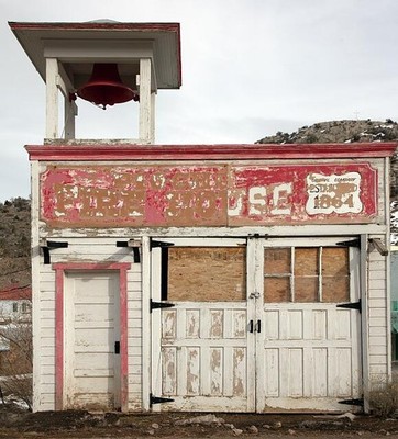 Whatever once operated here got its start 1864 old mining town Pioche which