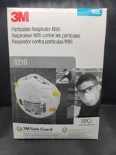 3M 8210 N95 Particulate Respirator NIOSH Approved Face Mask Box of 20 Exp. 04/26