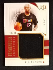 2021-22 National Treasures P.J. Tucker Tremendous Treasures Patch /99 NM-MINT
