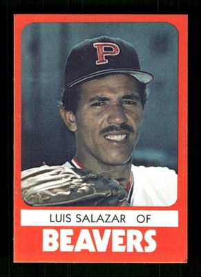 1980 TCMA Portland Beavers 9a Luis Salazar BXCP48