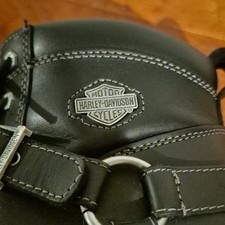 Harley Davidson 81024 Lace Up Buckle Motorcycle Riding Boots Women's Size 8