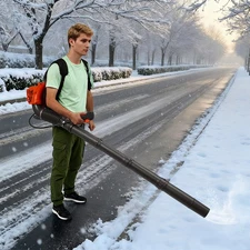 2-Stroke Gasoline Leaf Blower Gas Blower Backpack Leaf Blower For Lawn & Yard