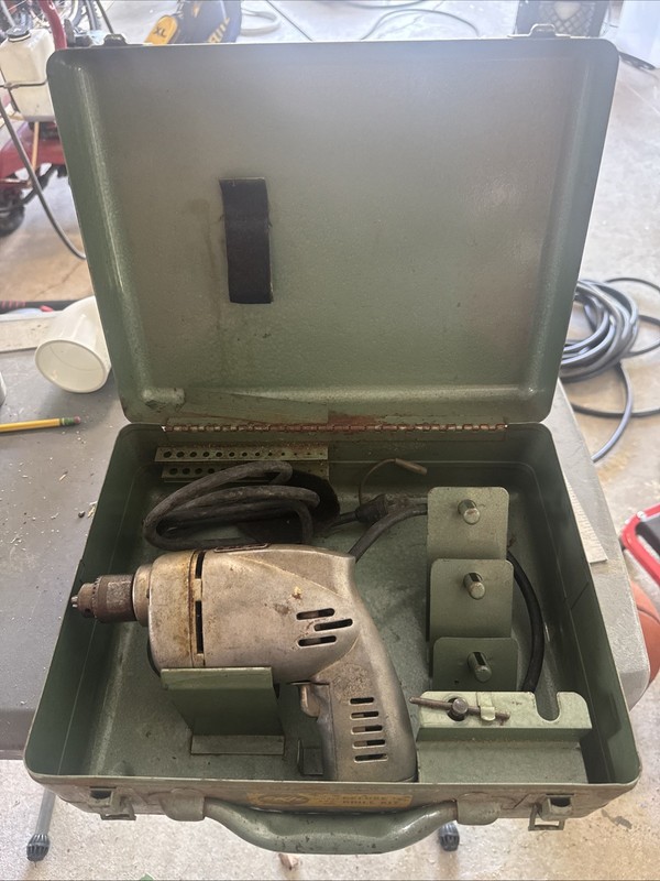 VTG SKIL HOME SHOP MODEL 549 1/4" ELECTRIC DRILL SKILSAW TOOL PARTS OR REPAIR