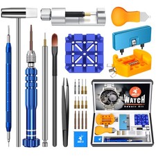 Watch Repair Kit for Battery Replacement  Link Removal, Resizing Opener, Wa...