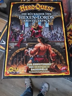 Hero Quest Erweiterung - Die Rückkehr des Hexen Lords Abenteurpack 14+ Neu