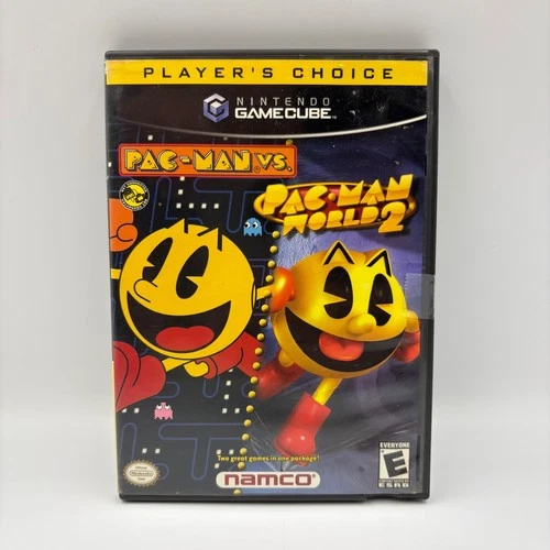 Pac-Man World 2 and Pac-Man Vs Nintendo GameCube Player's Choice Namco CIB