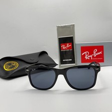 Ray-Ban 2140 Sunglasses Universal Fit Black Frame 56mm Dark Lenses UV Protection
