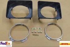 SUZUKI SAMURAI JIMNY SIERRA SJ410 SCHEINWERFER HEADLIGHT BEZEL SET KUNSTSTOFF...