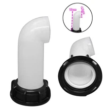 IBC Tank Spout Outlet Tap Fitting For Water Oil Fuel Pour Diesel Nozzle