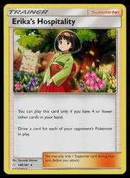 Erika's Hospitality 140/181 Holo Rare Team Up Pokemon TCG