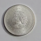 Aztec Calendar - Cuahutemoc 1oz .999 Silver USA Made BU Round Bullion Coin#(357)