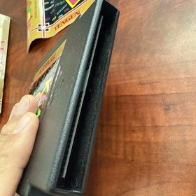 Vintage 1990 Nintendo NES Tengen KLAX Complete Game + Manual+ Original Box