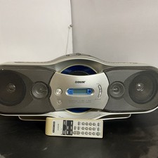 Sony CFD-F10 Boombox CD AM/FM Radio Cassette Bass Expansion - READ