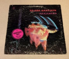 Black Sabbath Paranoid PROMO COVER ONLY - "NO VINYL” FAIR *READ*