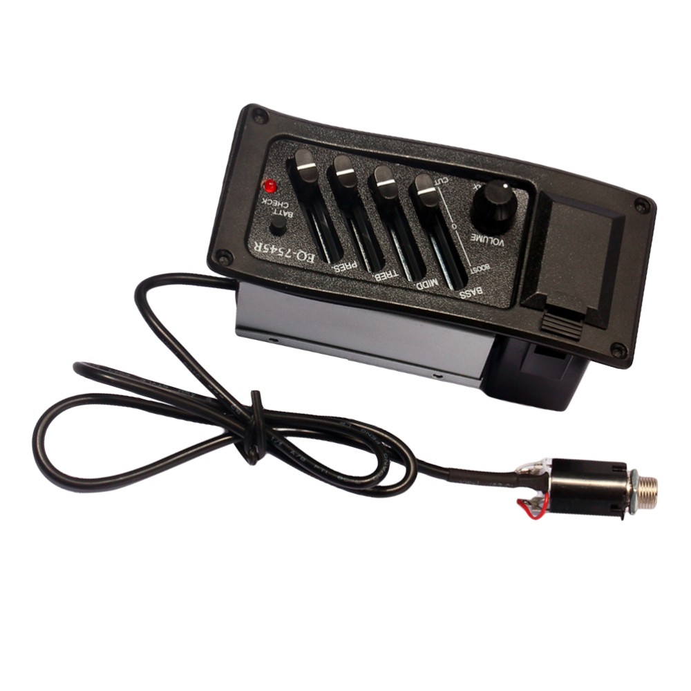 3 stücke Gitarre Pickup 4 Band Guitarra Preamp Verstärker Pickups EQ Pick-up