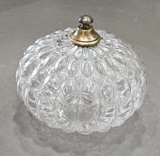 Vintage Bubble Glass Globe~MCM Nemo 1973.  