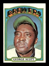 1972 Topps #585 George Scott Brewers EX+ *F7