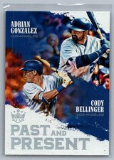 2018 Panini Diamond Kings #PP3 Adrian Gonzalez / Cody Bellinger Past and Present