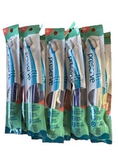 Preserve Adult Toothbrushes  Soft Bristle Eco Friendly Various Colors  10 Pack