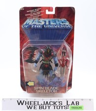 Spin Blade Skeletor 200X Masters Of The Universe MOTU 2002 Mattel NEW SEALED