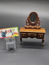 Doll House Furniture from collection bressing table with mirror and drawes