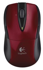 Logitech M525 Wireless Mouse RED w/ Nano Rece...